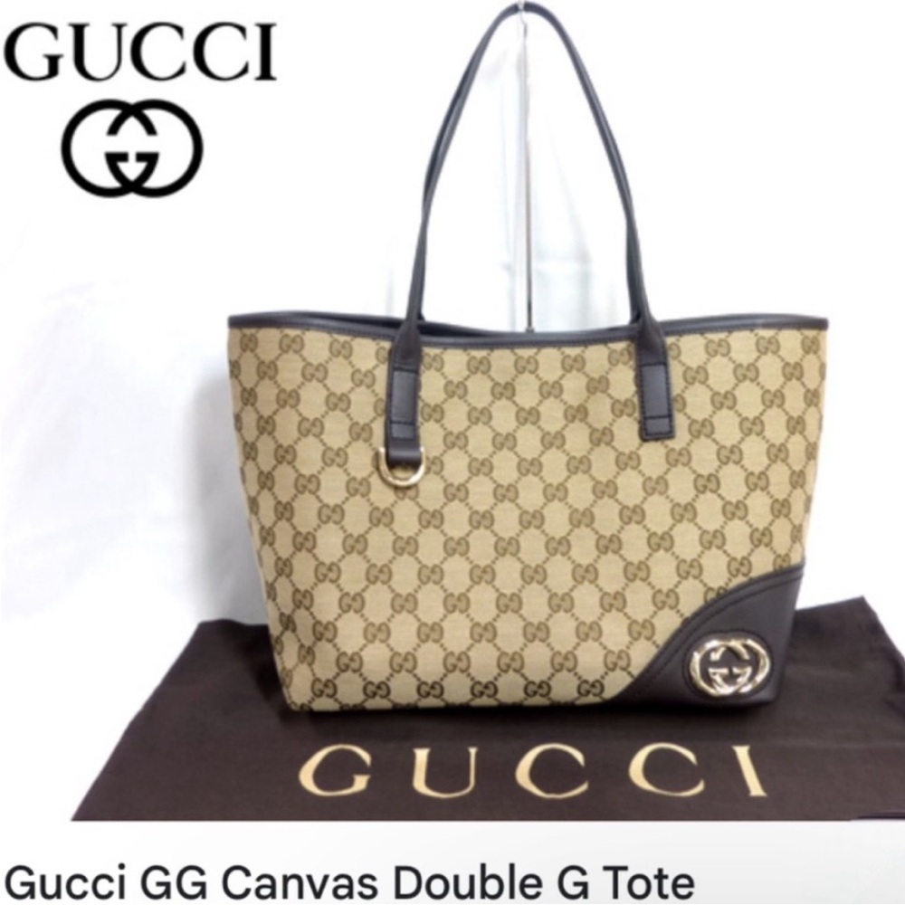 Authenticated Gucci New Britt Shoulder Bag Tote Handbag Purse